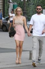 JENNIFER LAWRENCE and Cooke Maroney Out and About in Paris 08/08/2018