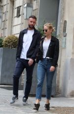 JENNIFER LAWRENCE and Cooke Maroney Out in Paris 08/09/2018