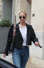 JENNIFER LAWRENCE and Cooke Maroney Out in Paris 08/09/2018