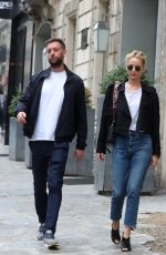 JENNIFER LAWRENCE and Cooke Maroney Out in Paris 08/09/2018