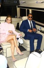 JENNIFER LOPEZ and Alex Rodriguez Leaves NBC Studio in New York 08/16/2018