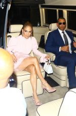 JENNIFER LOPEZ and Alex Rodriguez Leaves NBC Studio in New York 08/16/2018