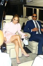 JENNIFER LOPEZ and Alex Rodriguez Leaves NBC Studio in New York 08/16/2018