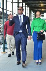 JENNIFER LOPEZ and Alex Rodriguez Out in New York 08/14/2018