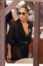 JENNIFER LOPEZ at a Boat Ride in Capri 08/08/2018
