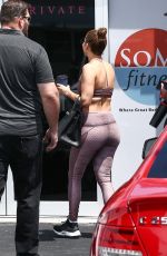 JENNIFER LOPEZ in Tights Heading to a Gym in Miami 08/24/2018