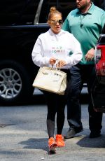 JENNIFER LOPEZ Out in New York 08/16/2018