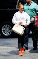 JENNIFER LOPEZ Out in New York 08/16/2018
