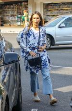 JESSICA ALBA Out for Lunch in Beverly Hills 08/10/2018