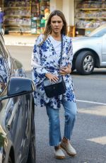 JESSICA ALBA Out for Lunch in Beverly Hills 08/10/2018