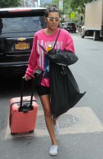 JESSICA ANDREA Leaves Greenwich Hotel in New York 08/21/2018