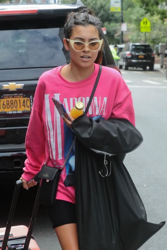 JESSICA ANDREA Leaves Greenwich Hotel in New York 08/21/2018