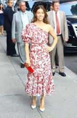 JESSICA BIEL Arrives at Late Show with Stephen Colbert in New York 08/15/2018