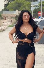 JESSICA WRIGHT in Bikini Out in Ibiza 08/26/2018