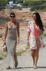 JESSICA WRIGHT in Swimsuit Heading to Beach in Ibiza 08/27/2018