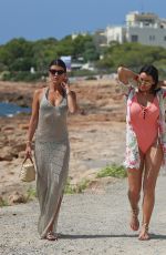 JESSICA WRIGHT in Swimsuit Heading to Beach in Ibiza 08/27/2018