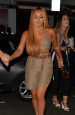 JESY NELSON Leaves Bunga Bunga Covent Garden in London 08/19/2018