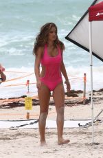 JOCELYN CHEW in Bikini at a Photoshoot in Miami 08/27/2018