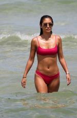 JOCELYN CHEW in Bikini on the Beach in Miami 08/11/2018