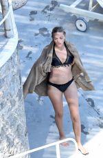 JODIE SPENCER in Bikini on Vacation in Positano 07/26/2018
