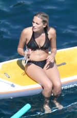 JODIE SPENCER in Bikini on Vacation in Positano 07/26/2018