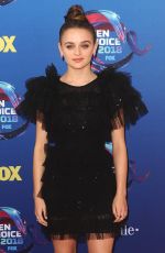 JOEY KING at 2018 Teen Choice Awards in Beverly Hills 08/12/2018