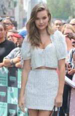 JOSEPHINE SKRIVER Arrives at Build Series in New York 08/07/2018