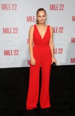 JULIA DEMARS at Mile 22 Premiere in Los Angeles 08/09/2018