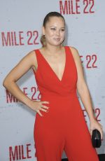 JULIA DEMARS at Mile 22 Premiere in Los Angeles 08/09/2018