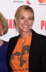 JULIA ROBERTS at Pretty Woman Musical Tribute Performance in New York 08/02/2018