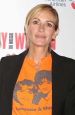 JULIA ROBERTS at Pretty Woman Musical Tribute Performance in New York 08/02/2018