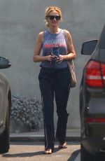 JULIA ROBERTS Leavs a Gym in Malibu 08/09/2018