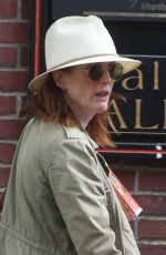 JULIANNE MOORE Out Shopping in New York 08/22/2018