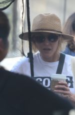 JULIE BOWEN at Farmers Market in Los Angeles 08/19/2018