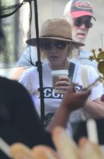 JULIE BOWEN at Farmers Market in Los Angeles 08/19/2018