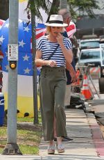 JULIE BOWEN on the Set of Modern Family in Los Angeles 08/09/2018