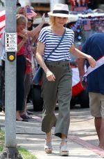 JULIE BOWEN on the Set of Modern Family in Los Angeles 08/09/2018