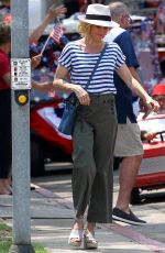 JULIE BOWEN on the Set of Modern Family in Los Angeles 08/09/2018