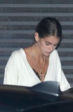 KAIA GERBER at Nobu in Malibu 08/16/2018