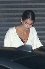 KAIA GERBER at Nobu in Malibu 08/16/2018
