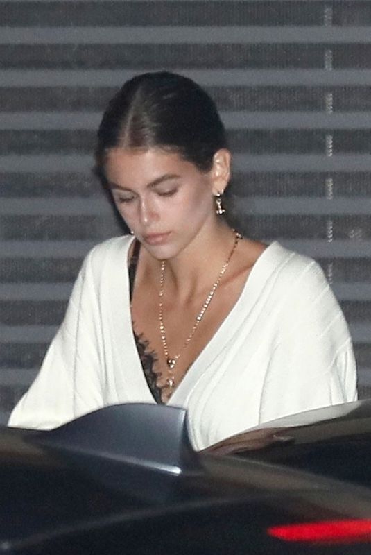 KAIA GERBER at Nobu in Malibu 08/16/2018