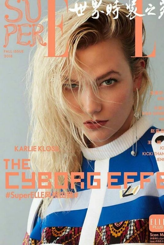KARLIE KLOSS for Super Elle Magazine, China Fall 2018 Issue