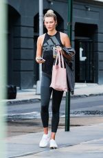 KARLIE KLOSS Leaves Gym in New York 08/14/2018