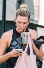 KARLIE KLOSS Leaves Gym in New York 08/14/2018