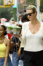 KARLIE KLOSS Out in New York 08/22/2018