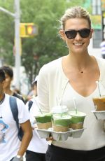 KARLIE KLOSS Out in New York 08/22/2018