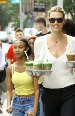 KARLIE KLOSS Out in New York 08/22/2018