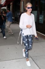KAROLINA KURKOVA Out in New York 08/20/2018
