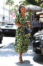 KARRUECHE TRAN Leaves Il Pastaio in Beverly Hills 08/27/2018