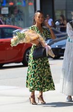 KARRUECHE TRAN Leaves Il Pastaio in Beverly Hills 08/27/2018